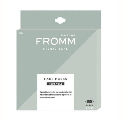Fromm Reusable Fask Mask Black 2 packFROMM