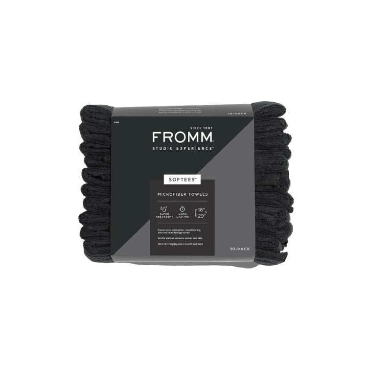 Fromm Softees Microfiber TowelsFROMMColor: Black