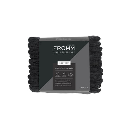 Fromm Softees Microfiber TowelsFROMMColor: Black