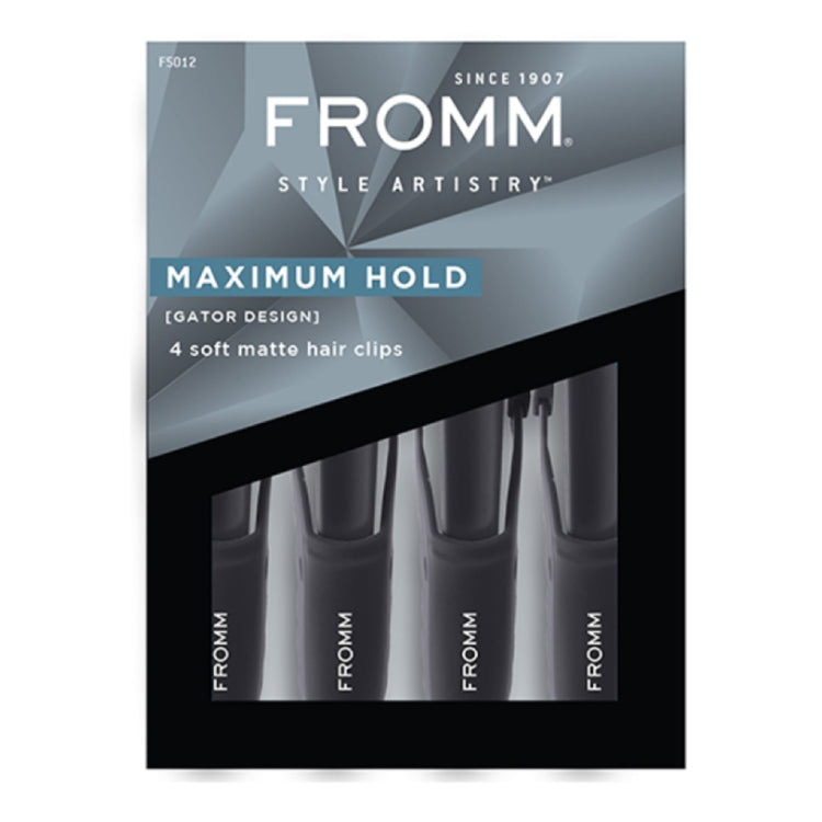 Fromm Style Artistry Maximum Hold Gator Clips 4 pkFROMM
