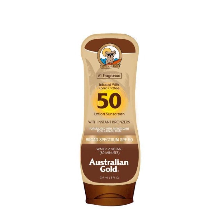 Australian Gold Instant Bronzer Lotion Sunscreen 8 ozSun CareAUSTRALIAN GOLDSize: SPF 50
