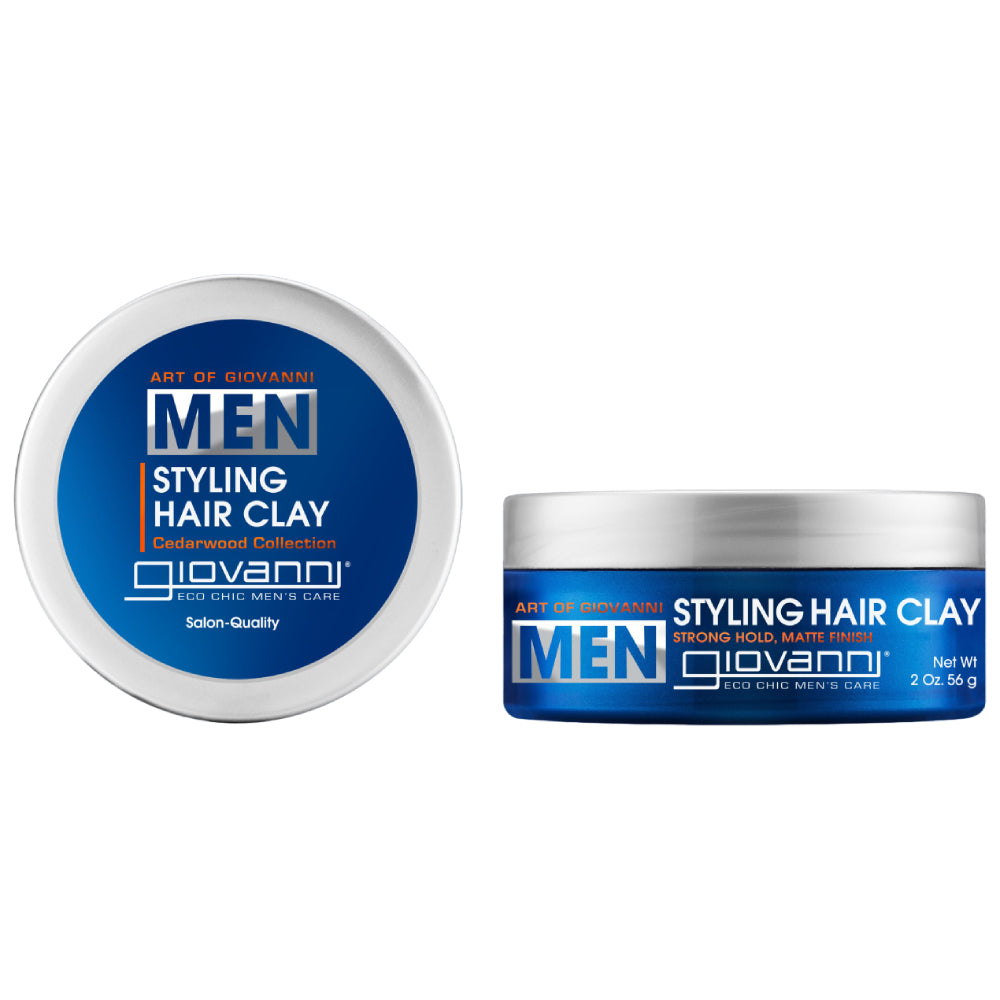 Giovanni Mens Hair Styling Clay 2 oz