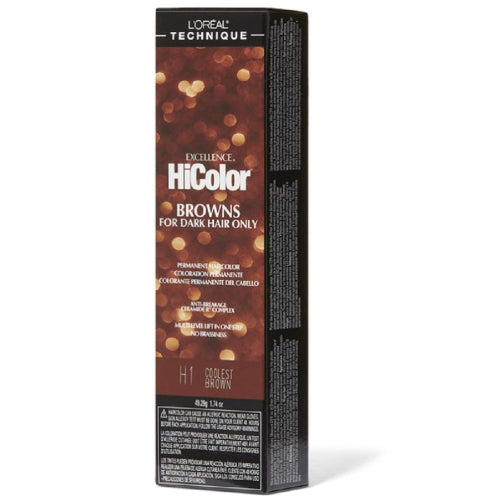 L'Oreal Professional Excellence HiColor Hair ColorHair ColorLOREALShade: H1 Coolest Brown