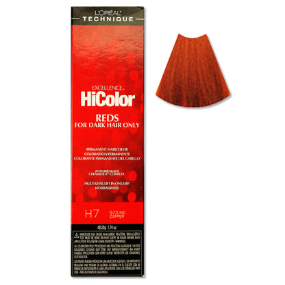 L'Oreal Professional Excellence HiColor Hair ColorHair ColorLOREALShade: H7 Sizzling Copper
