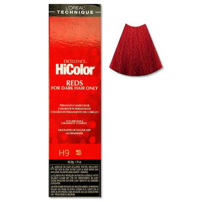 L'Oreal Professional Excellence HiColor Hair ColorHair ColorLOREALShade: H9 Red Hot