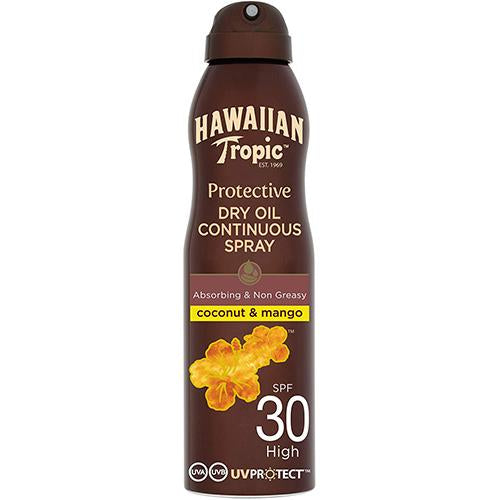 Hawaiian Tropic Continuous Spray Dry Oil SPF 30 6 ozSun CareHAWAIIAN TROPIC