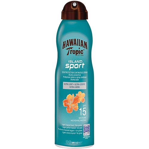 Hawaiian Tropic Continuous Spray Island Sport Sunscreen 6 ozSun CareHAWAIIAN TROPICType: SPF 15