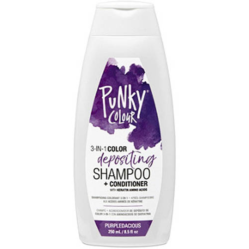 Jerome Russell Punky Colour 3-in-1 Color Depositing Shampoo 8.5 ozHair ColorJEROME RUSSELLColor: Purpledacious