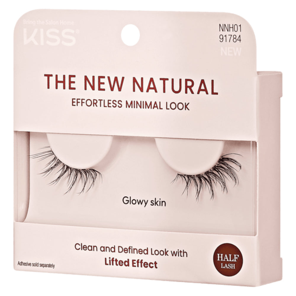 KISS The New Natural Half Lash 01-Glowy Skin
