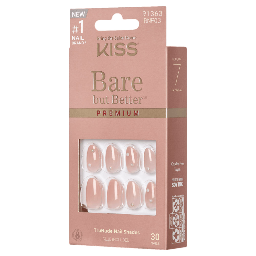 Kiss Bare But Better Premium Nails-Slay