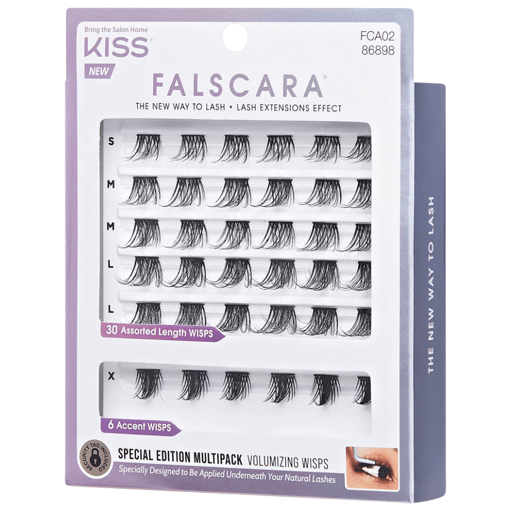 Kiss Falscara Eyelash-Wisps Multi Accents 02 Volumizing