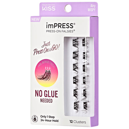 Kiss Impress Press On Lashes-Airy Wispy