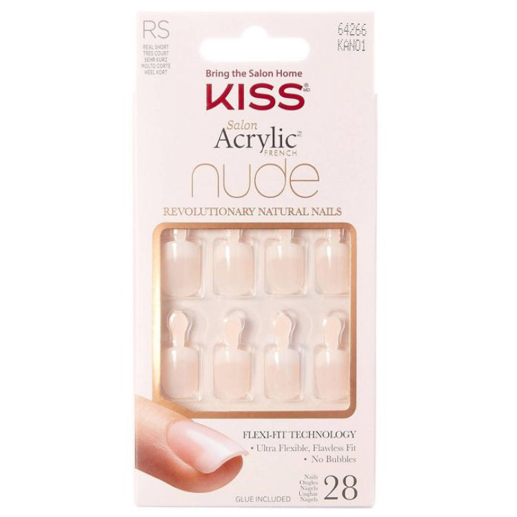 Kiss Nude Nails Glue OnNail PolishKISSColor: Breathtaking