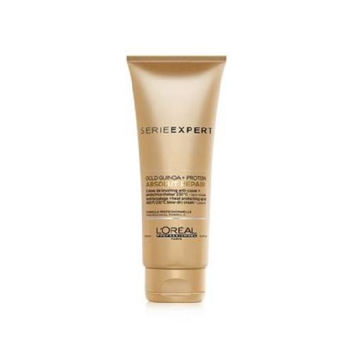 Loreal Professional Serie Expert Absolut Repair Gold Quinoa + Protein Heat Protection Blow Dry CreamHair Creme & LotionLOREAL PROFESSIONAL