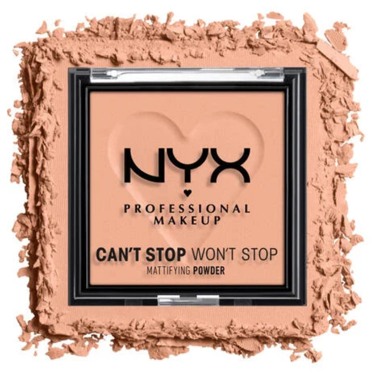NYX Professional Can't Stop Won't Stop Mattifying PowderPowderNYX PROFESSIONALColor: Bright Peach