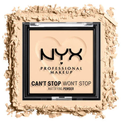 NYX Professional Can't Stop Won't Stop Mattifying PowderPowderNYX PROFESSIONALColor: Fair