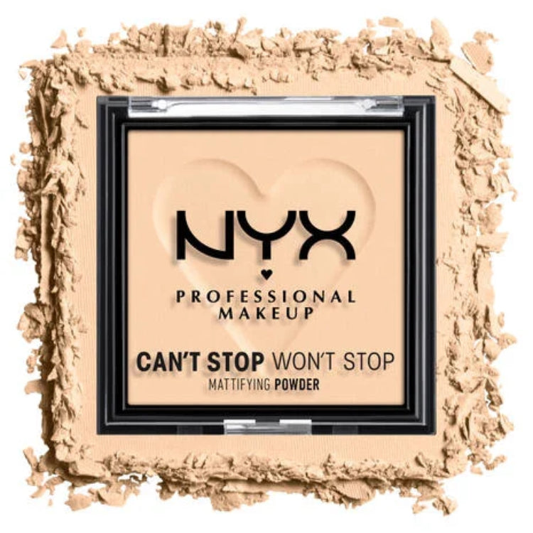 NYX Professional Can't Stop Won't Stop Mattifying PowderPowderNYX PROFESSIONALColor: Light