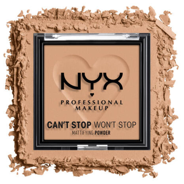 NYX Professional Can't Stop Won't Stop Mattifying PowderPowderNYX PROFESSIONALColor: Tan
