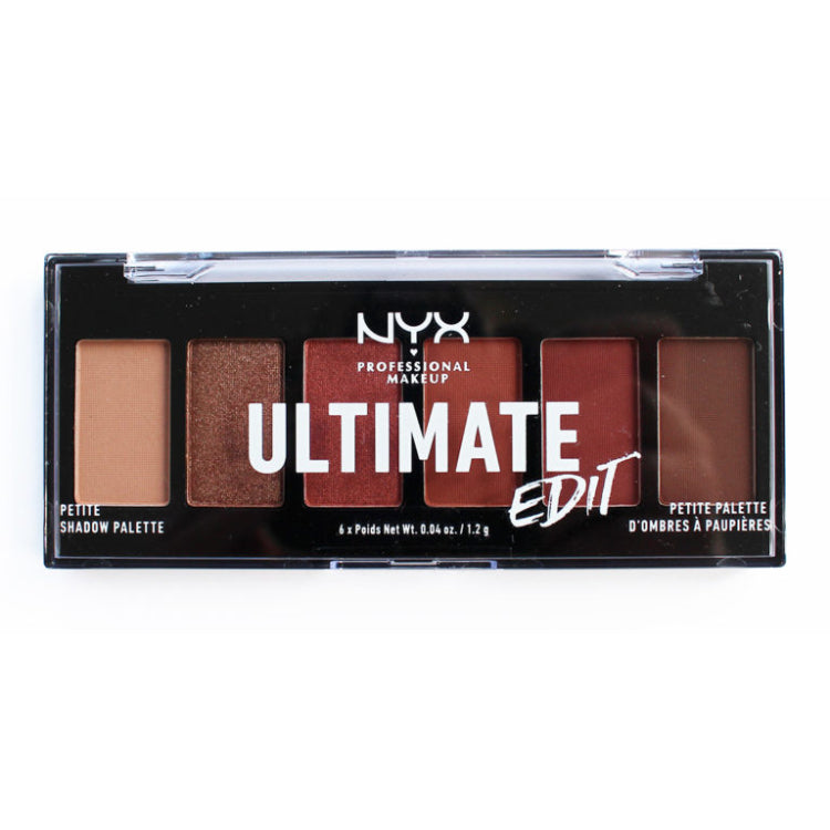 NYX Professional Ultimate Edit Palette Shadow Warm NeutralsEyeshadowNYX PROFESSIONAL