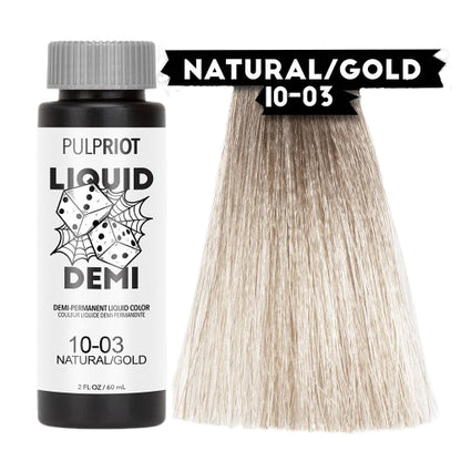 Pulp Riot Liquid Demi Hair ColorHair ColorPULP RIOTShade: 10-03 Natural/Gold