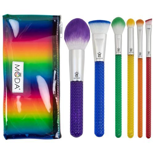Royal Brush Moda Rainbow 7pc Complete SetCosmetic BrushesROYAL BRUSH