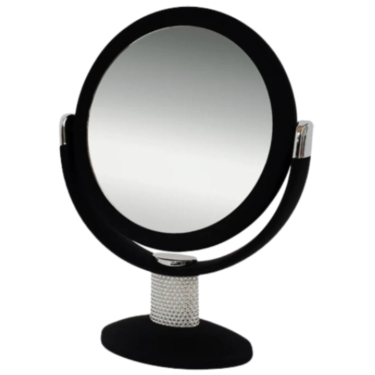 Rucci 10X/1X Vanity Mirror-Clear View w/ Crystal Design StandMirrorsRUCCI