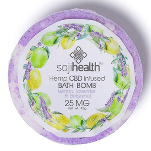 Soji Health Bath Bomb 1.8 ozBody CareSOJI HEALTHColor: Lemon Lavender