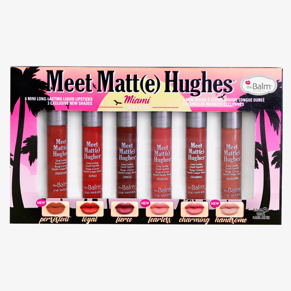 The Balm Meet Matte Hughes-Mini Kit Miami - Image Beauty
