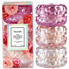 Voluspa 3 Roses Macaron Gift Set