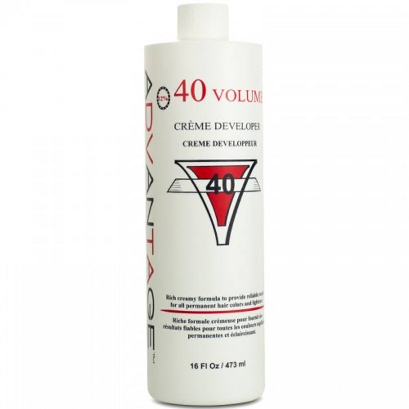 40 Vol Developer ADVANTAGE 40 VOLUME CREME DEVELOPER 16 OZ - Image Beauty