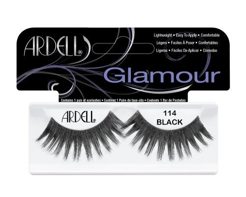 Ardell Glamour Strip LashesFalse EyelashesARDELLColor: 114 Black