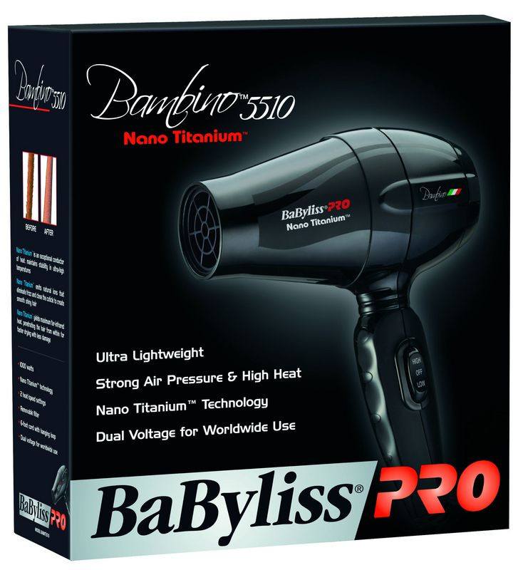 BABYLISS PRO HAIR DRYER