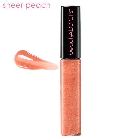 Beauty Addicts Sweet Lips Lip Gloss Express-Sheer PeachLip GlossBEAUTY ADDICTS