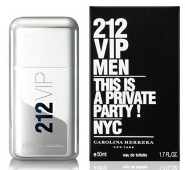 CAROLINA HERRERA 212 VIP MEN`S EAU DE TOILETTE SPRAY 1.7 OZ. - Image Beauty