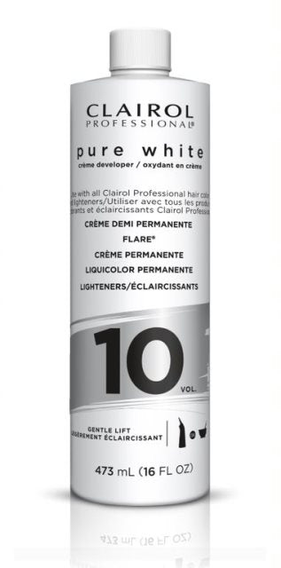 Clairol Pure White 10 Volume DeveloperDeveloperCLAIROLSize: 16 oz