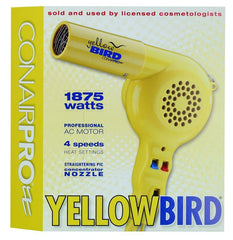CONAIR HAIR DRYER YELLOWBIRD 1875 WATTS