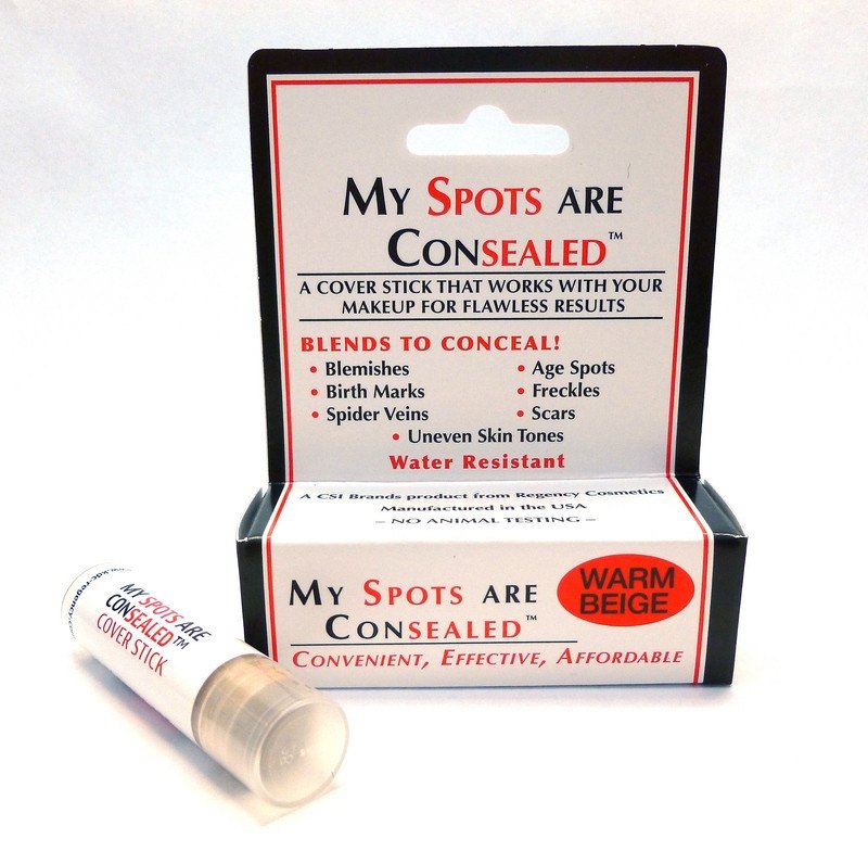 COSMETICALLY SEALED MY SPOTS ARE CONSEALED-WARM BEIGE .15 OZConcealersCOSMETICALLY SEALED
