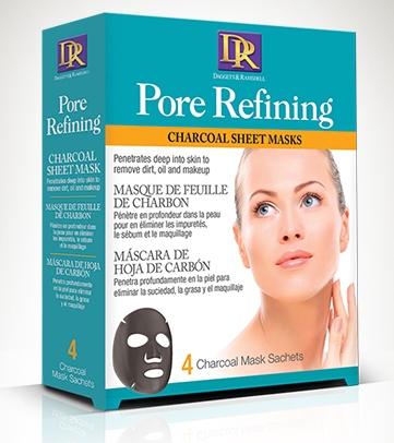 Daggett and Ramsdell Pore Refining Charcoal Sheet MaskSkin CareDAGGETT AND RAMSDELLSize: 4 Masks