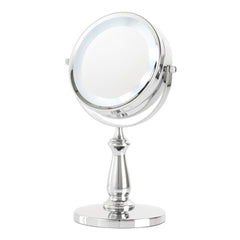 Danielle Mirror 5X Lighted LED Chrome Vanity