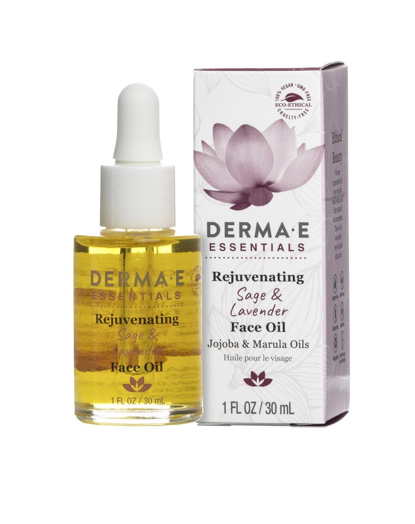 Derma E Rejuvenating Sage & Lavender Face Oil 1 ozSkin CareDERMA E