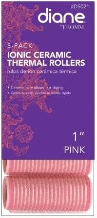 Diane Ionic Ceramic Thermal Rollers 1 in PinkDIANE