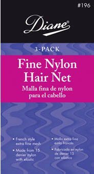Diane Nylon Hair Net-WhiteDIANE