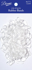 DIANE RUBBER BANDS-CLEAR 250-PACK
