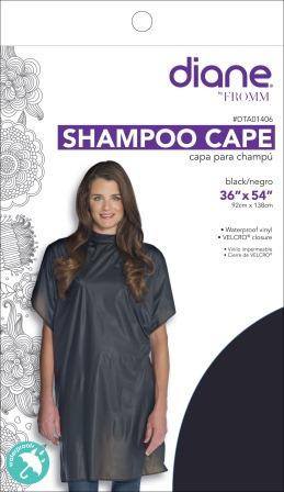 Diane Shampoo Cape-BlackHair Color AccessoriesDIANE