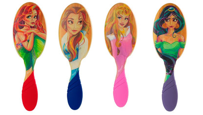 The Wet Brush Pro Detangler Disney PrincessHair BrushesTHE WET BRUSHColor: Aurora, Jasmine, Ariel, Belle