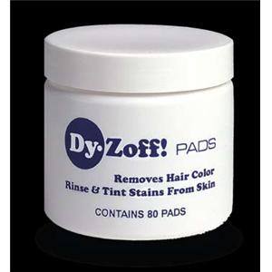 DY ZOFF HAIR COLOR REMOVER PADS 80CTHair Color AccessoriesDY ZOFF
