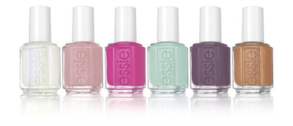 Essie Nail Polish Summer 2018 CollectionNail PolishESSIEColor: 1173 All Daisy Long, 1174 Young, Wild & Me, 1175 The Fuchsia Is Bright, 1176 Empower-Mint, 1177 Making Harmony, 1178 Sunny Daze
