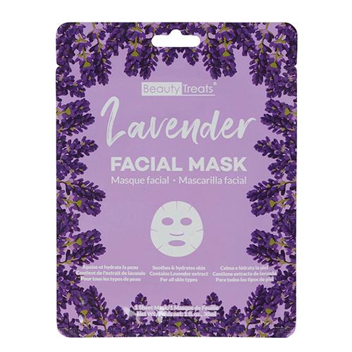 Beauty Treats Lavender Facial Mask- 1 SheetSkin CareBEAUTY TREATS
