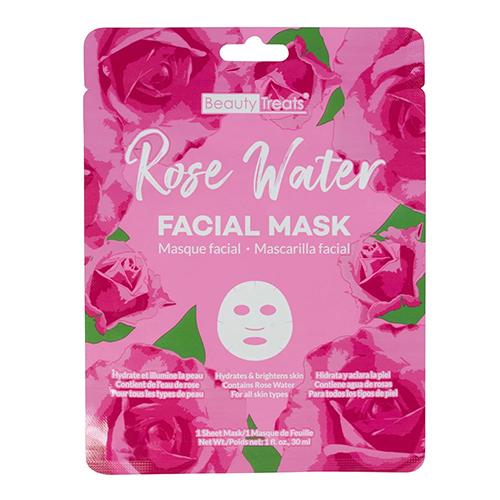 Beauty Treats Rose Water Facial Mask- 1 SheetSkin CareBEAUTY TREATS