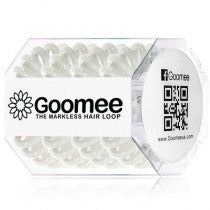 Goomee Markless Hair Loop-Pearly White 4 PackGOOMEE